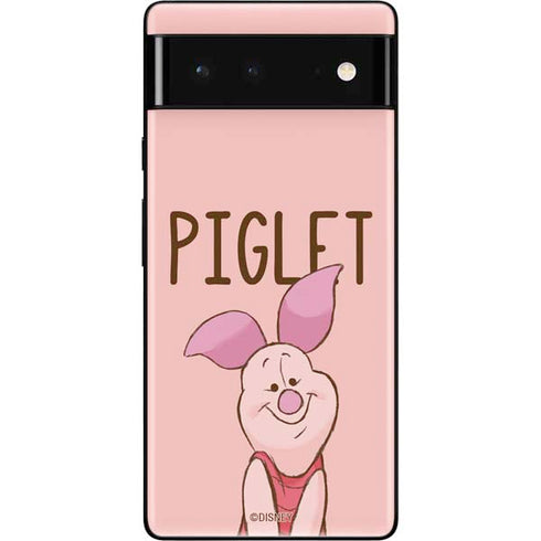 Disney Winnie the Pooh Piglet Portrait Google Pixel 6 Skin